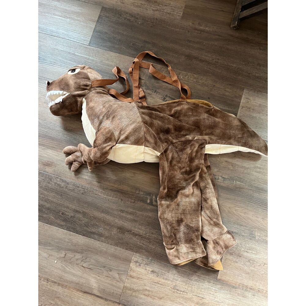 Dinosaur Halloween costume, children's, suspender t rex outfit